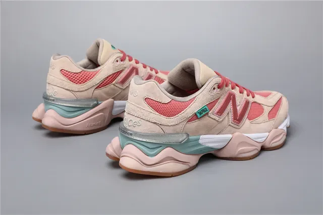 New Balance 9060 بيج كورال بينك لايف ستايل سنيكرز 3