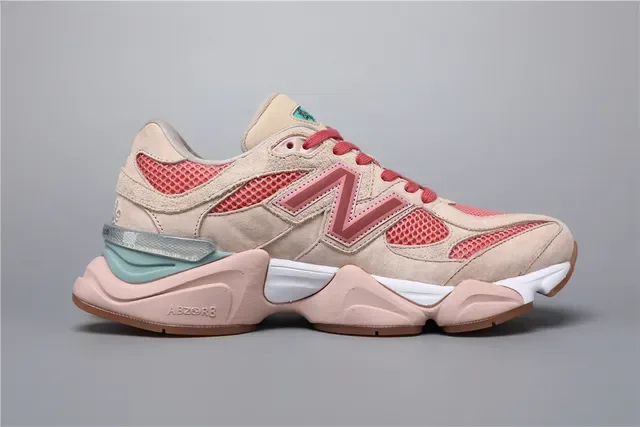 New Balance 9060 بيج كورال بينك لايف ستايل سنيكرز 8