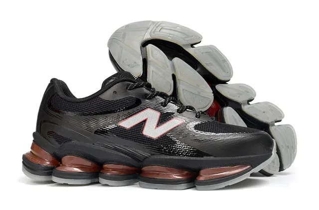 New Balance 9060 কালো বাদামী Pod Midsole লাইফস্টাইল স্নিকার্স 4