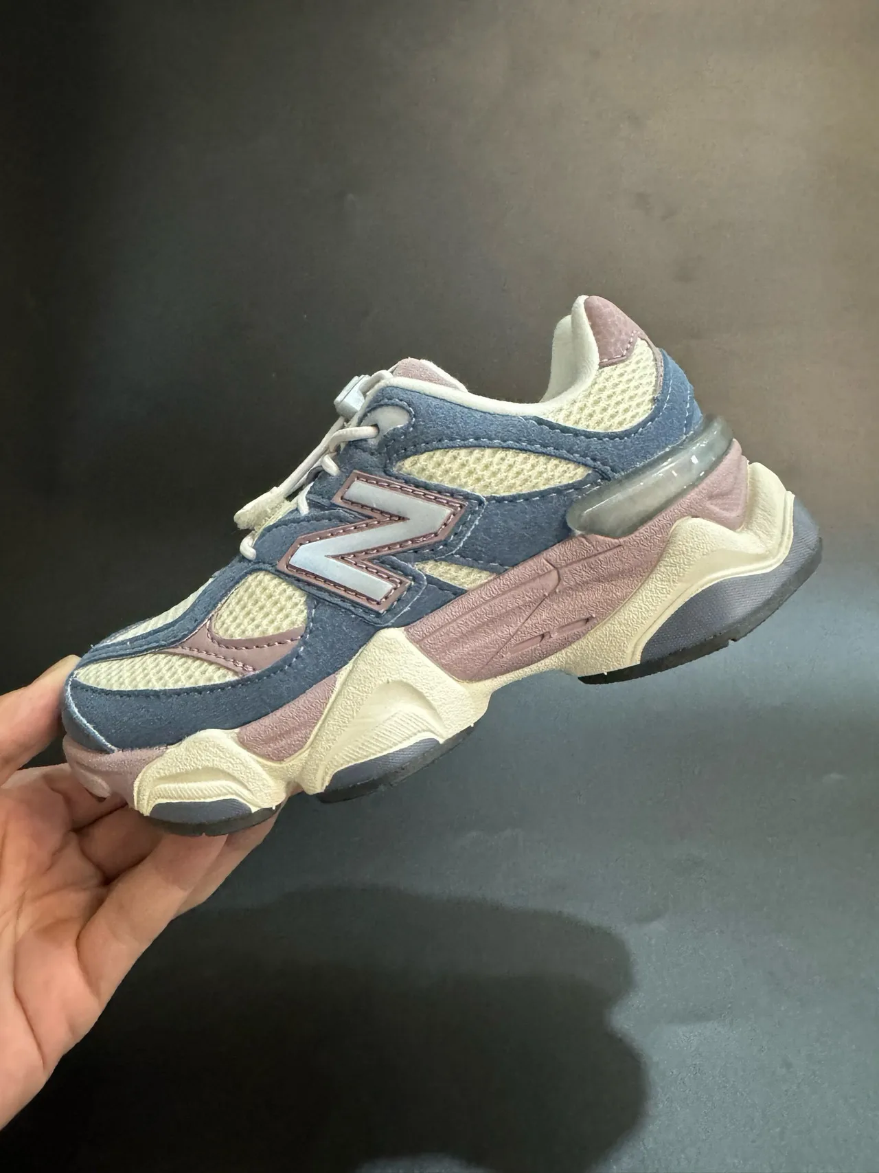 New Balance 9060 Black Cream Chunky Sneakers 9