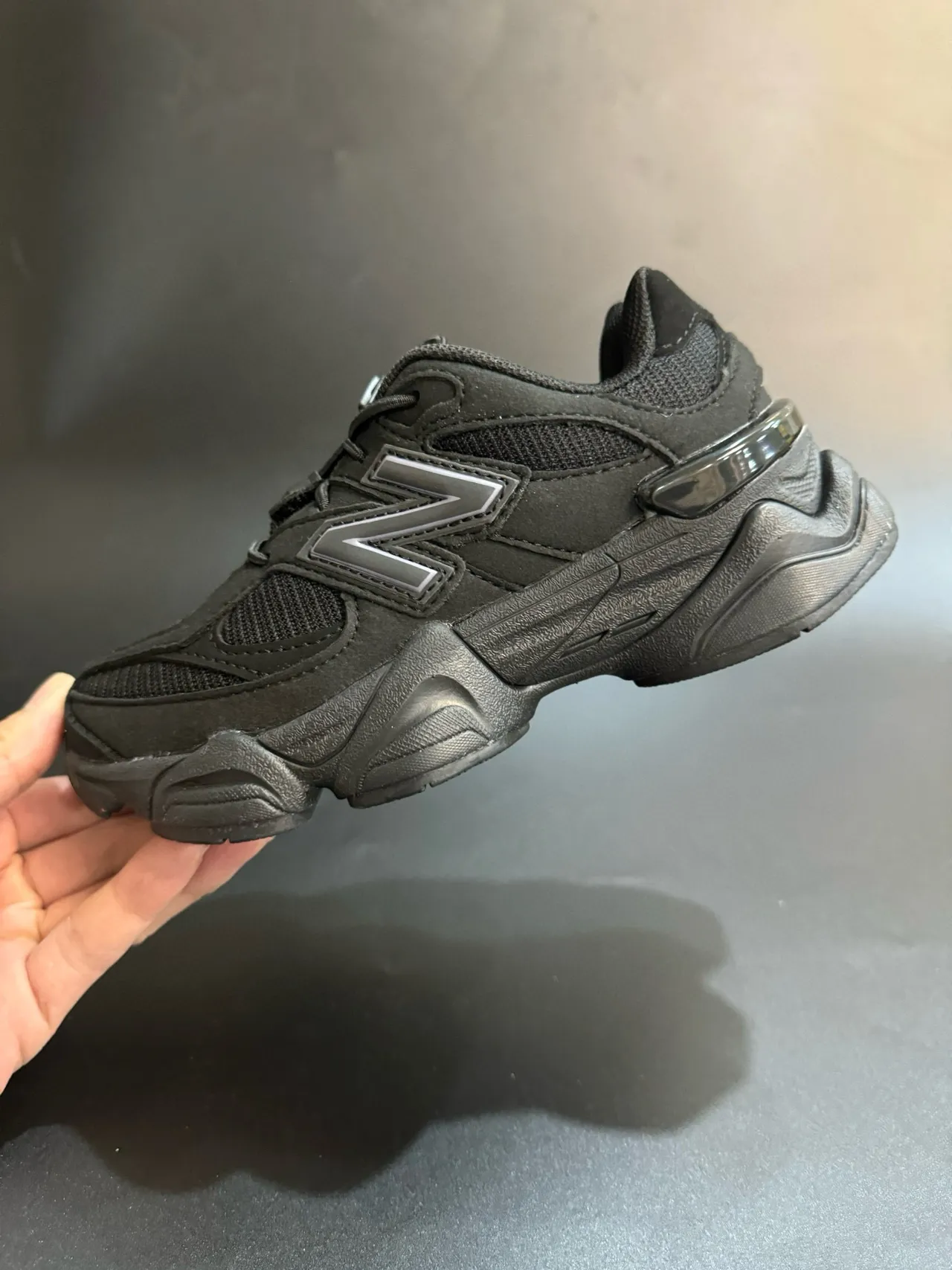 New Balance 9060 Black Cream Chunky Sneakers 11