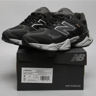 New Balance 9060 Black Gray Lifestyle Sneakers