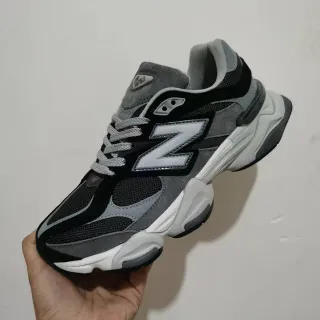 New Balance 9060 Negro Gris Blanco zapatillas chunky