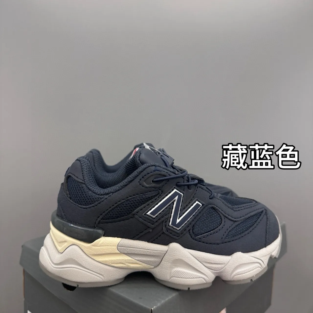 New Balance 9060 Chaussures Chunky Bleu Gris 11