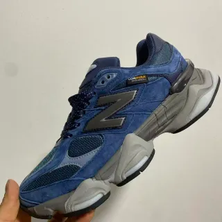 New Balance 9060 حذاء رياضي كيونكي من السويد والميش أزرق