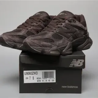 New Balance 9060 Monochromatic Brown Lifestyle Sneakers