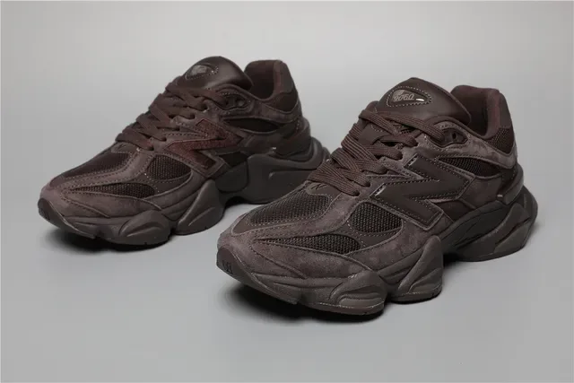 New Balance 9060 Monochromatique Marron Lifestyle Sneakers 5