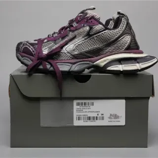 New Balance 9060 Purple and Silver Mesh Lifestyle Sneakers