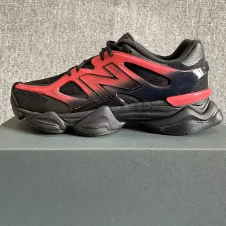 New Balance 9060 Sneakers chunky à dégradé rouge
