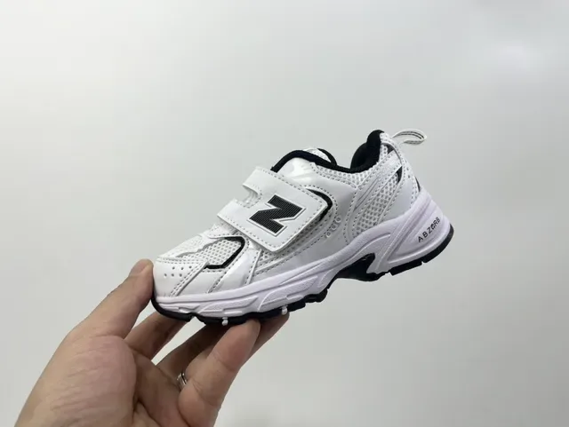 New Balance 9060 Silver Gray Navy Kids Lifestyle Sneakers 4