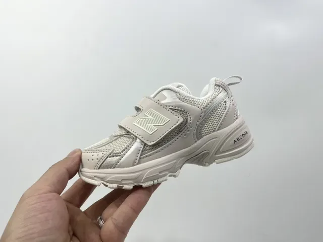 New Balance 9060 Silver Gray Navy Kids Lifestyle Sneakers 13