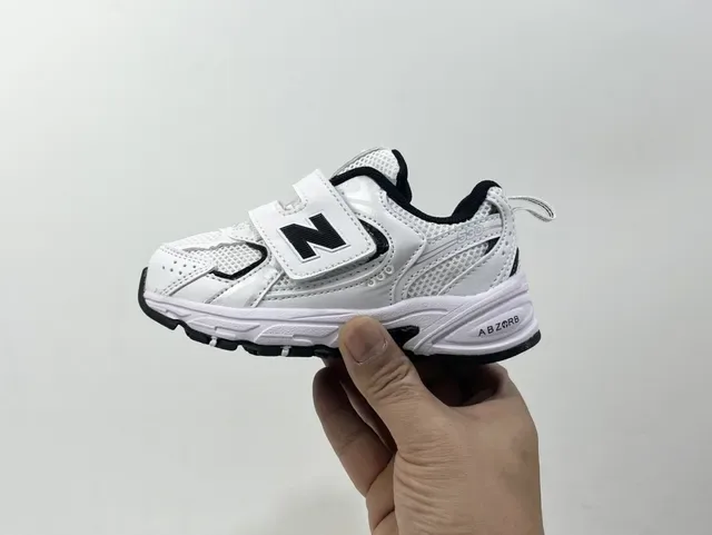 New Balance 9060 Silver Gray Navy Kids Lifestyle Sneakers 15