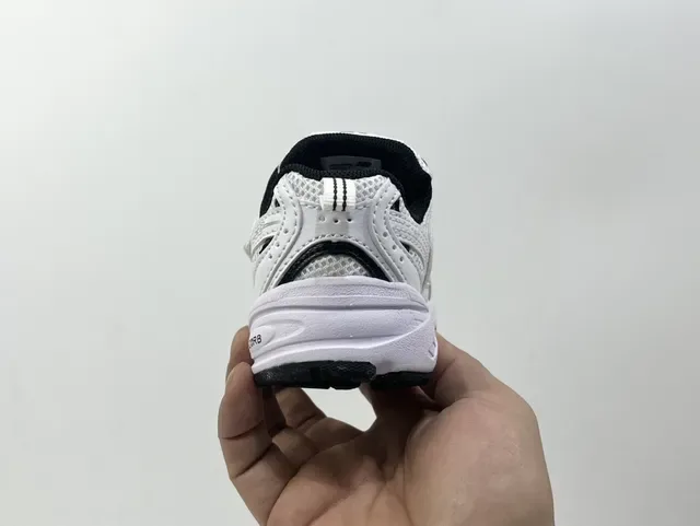 New Balance 9060 Silver Gray Navy Kids Lifestyle Sneakers 16