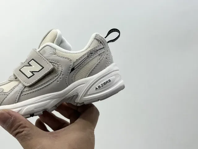 New Balance 9060 Silver Gray Navy Kids Lifestyle Sneakers 21