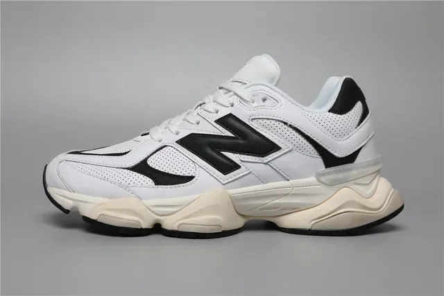 New Balance 9060 White Black Chaussures Lifestyle 9