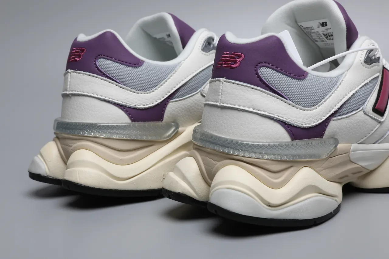 New Balance 9060 Blanc Violet Magenta Chaussures Lifestyle 2