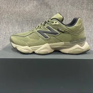New Balance Army Green Beige Olive Suede And Mesh Upper Black N Logo Lifestyle Sneakers