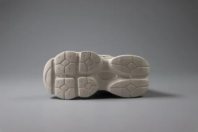 New Balance بيج أزرق ريترو رنر كعب متعدد الطبقات سنيكرز سميكة 11