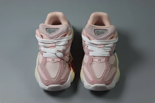 New Balance بيج أزرق ريترو رنر كعب متعدد الطبقات سنيكرز سميكة 14