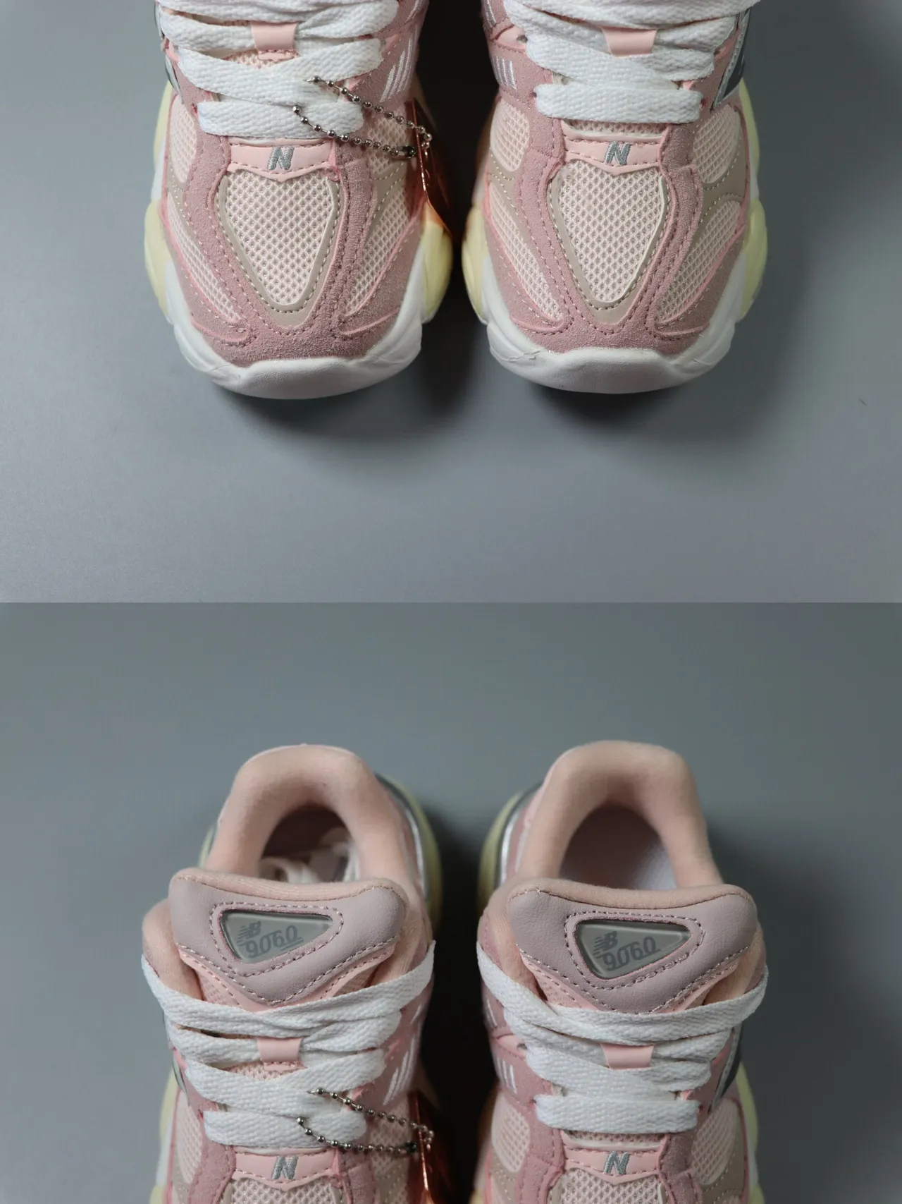 New Balance بيج أزرق ريترو رنر كعب متعدد الطبقات سنيكرز سميكة 16