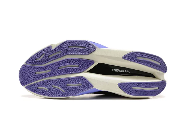 New Balance FuelCell Elite Preto Roxo Malla Engineered Superior Gradiente Logo N Tênis de Corrida 5