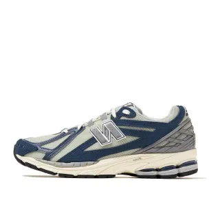 New Balance Navy Gray Malla y Sintético Construcción Overlay Detalle Jaula Diagonal Zapatillas Lifestyle