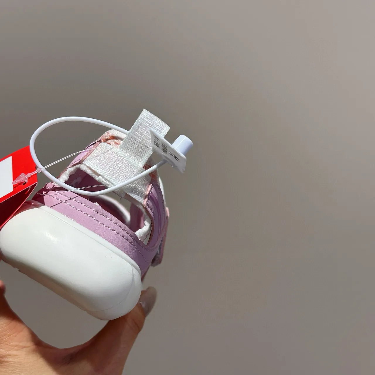 New Balance صندل كاجوال وردي بنفسجي منصة سميكة إغلاق بأحزمة مزدوجة 17