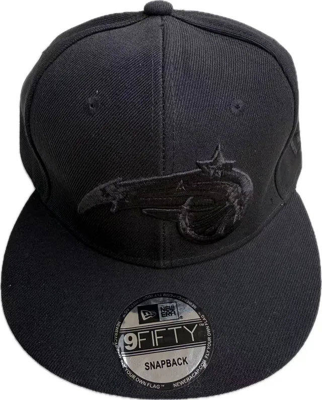 New Era Los Angeles Lakers Black Tonal Embroidery Raised 3D Logo Baseball Cap 15