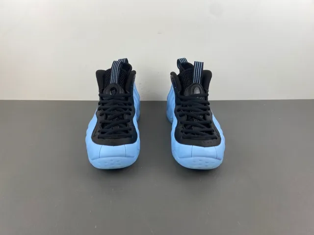 Nike Air Foamposite One Chaussures de basketball bleu clair et noir 12