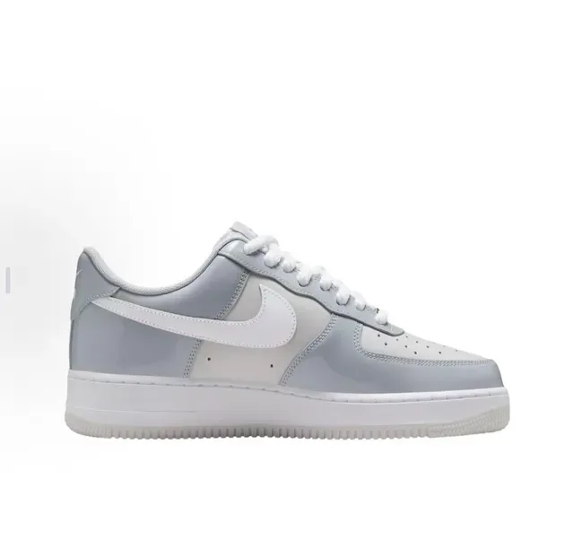 Nike Air Force 1 Light Gray White Lifestyle Sneakers 2