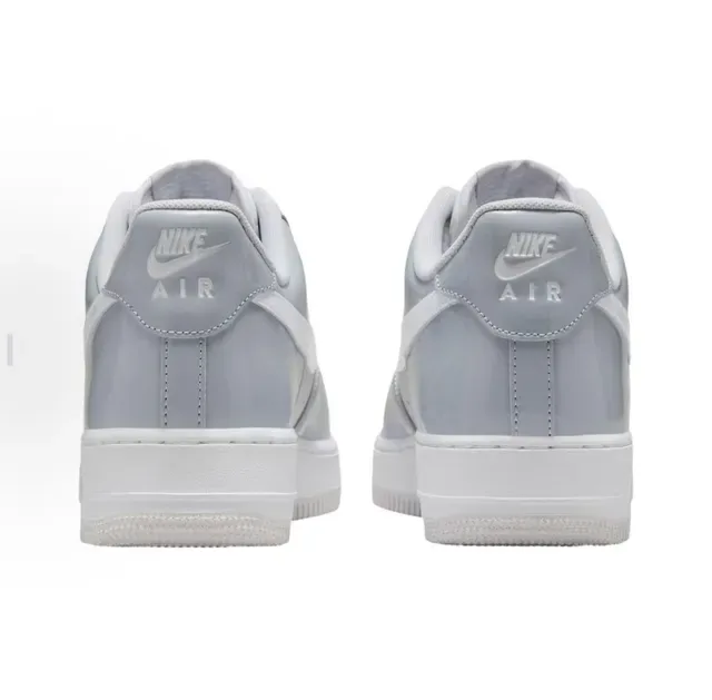 Nike Air Force 1 Light Gray White Lifestyle Sneakers 6
