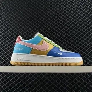 Nike Air Force 1 Low बहुरंग पैनल लाइफस्टाइल स्नीकर