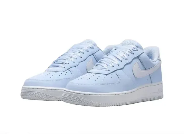 Nike Air Force 1 Pale Blue Lifestyle Sneakers 5