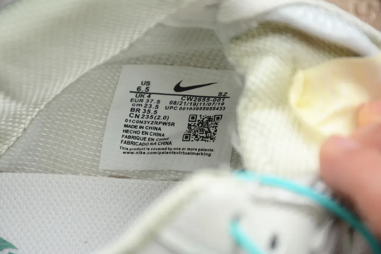 Nike Air Force 1 Platform Vert menthe chaussures lifestyle 6