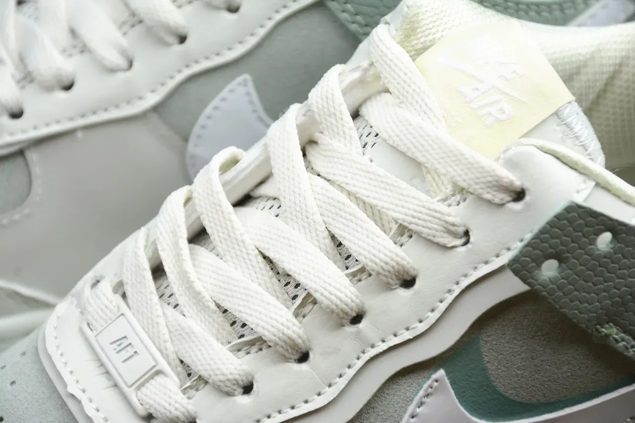 Nike Air Force 1 Platform Vert menthe chaussures lifestyle 8