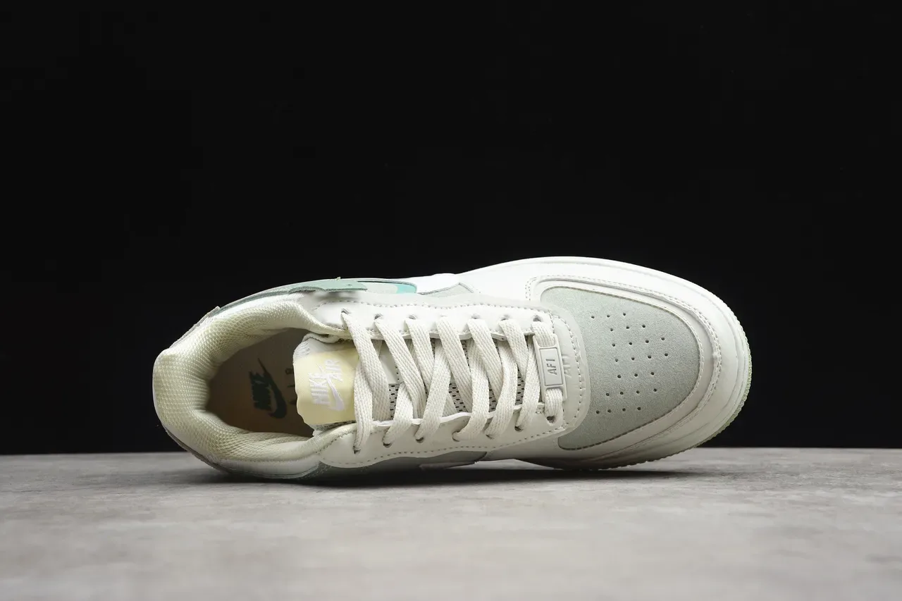 Nike Air Force 1 Platform Vert menthe chaussures lifestyle 13