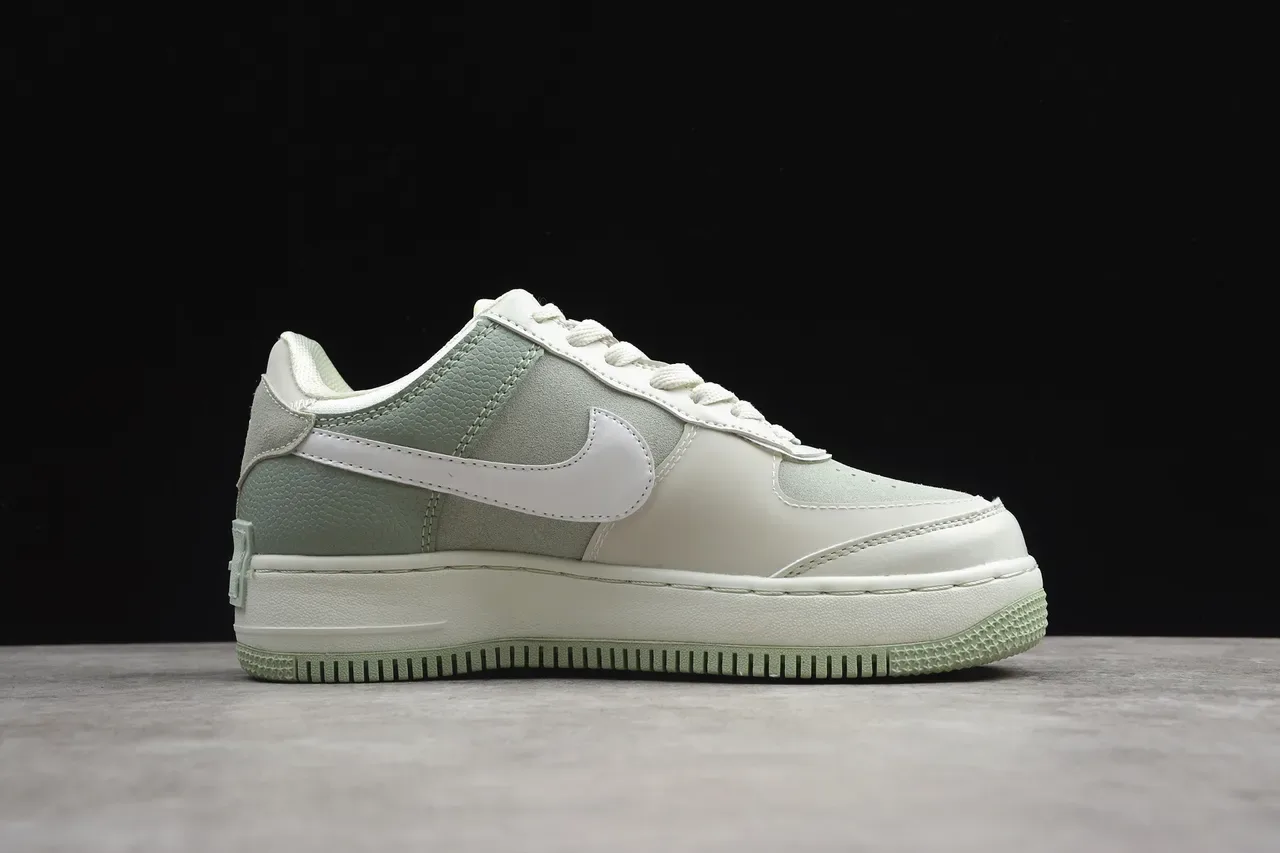 Nike Air Force 1 Platform Vert menthe chaussures lifestyle 14