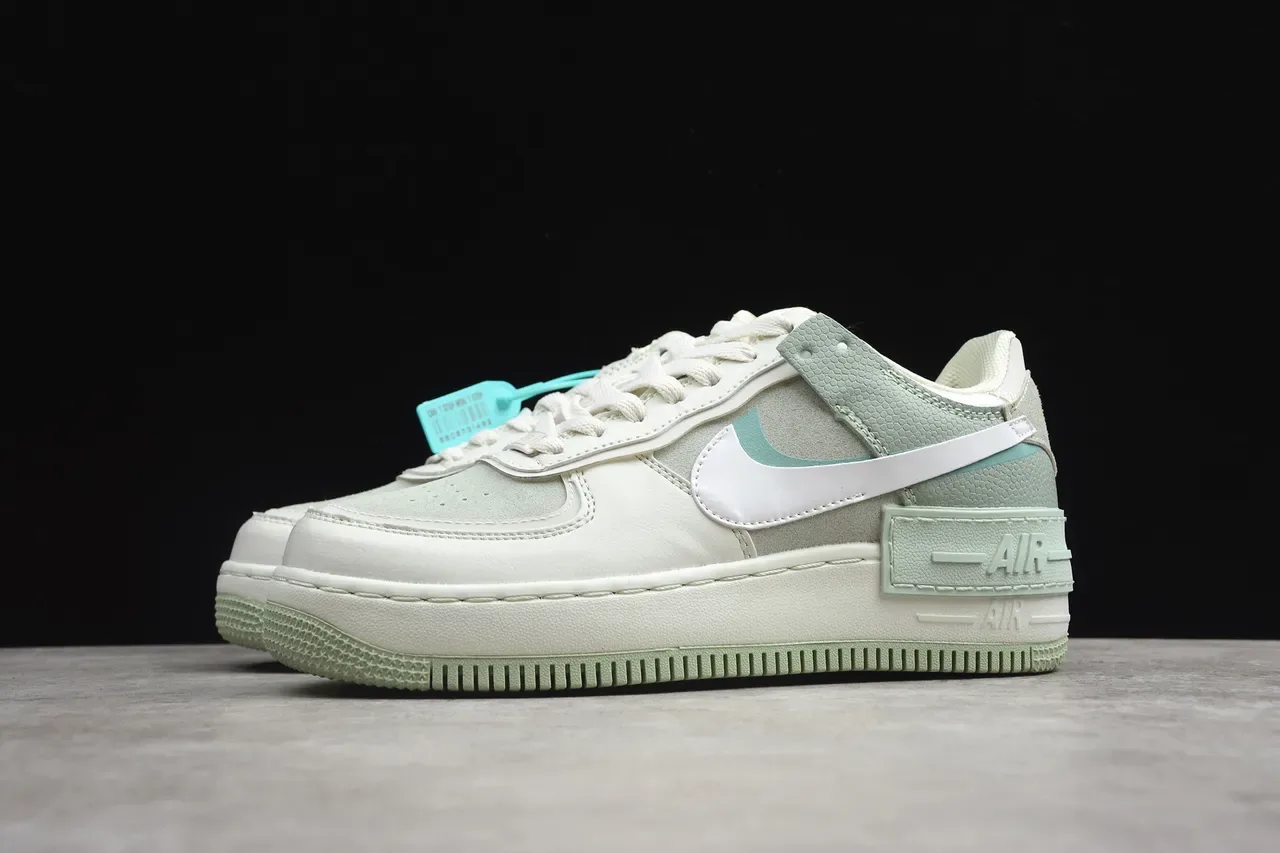 Nike Air Force 1 Platform Vert menthe chaussures lifestyle 15