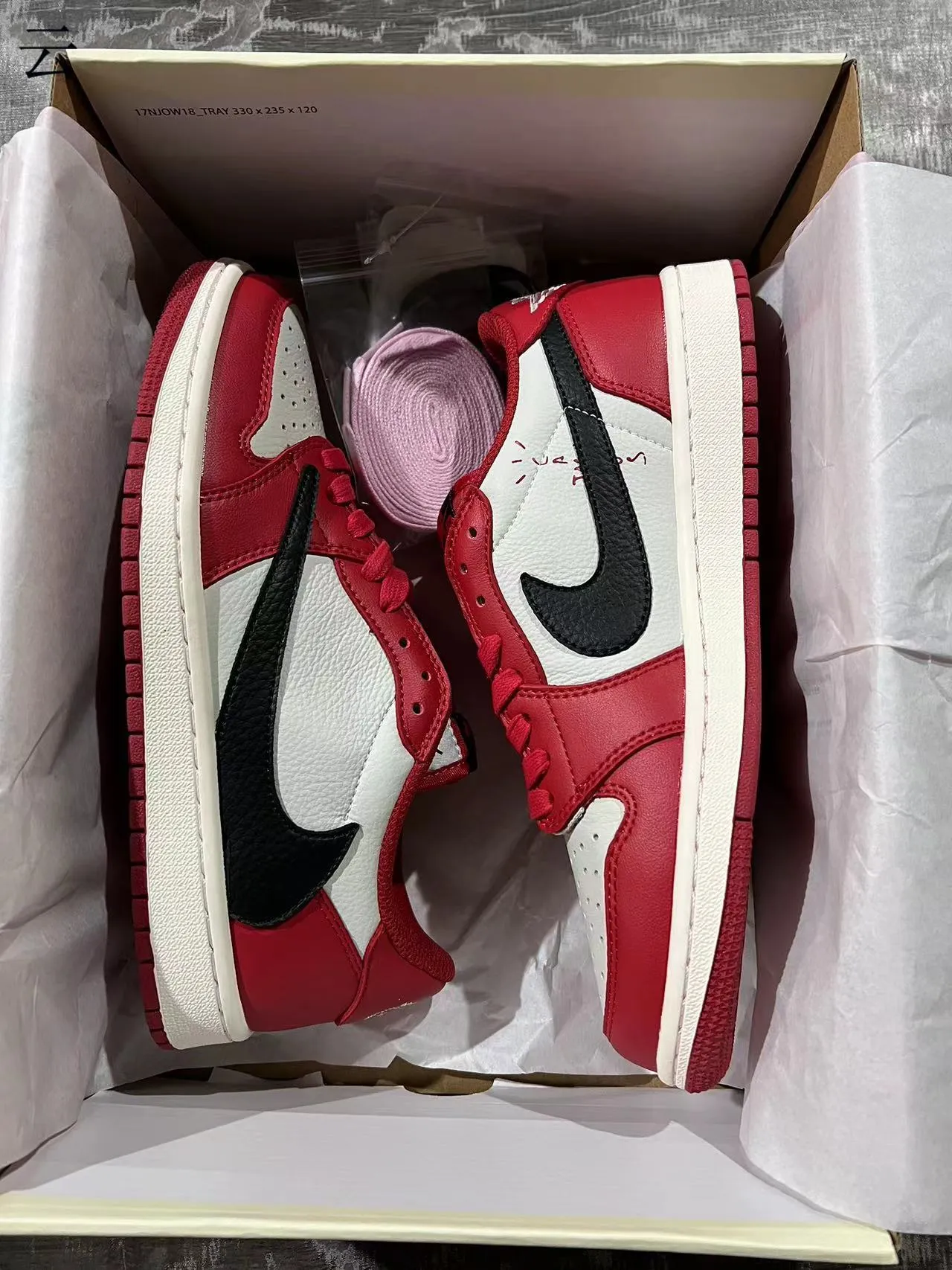 Nike Air Force 1 Red White Black Lifestyle Sneakers 9