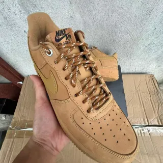 Nike Air Force 1 Tan Suede Lifestyle Sneakers