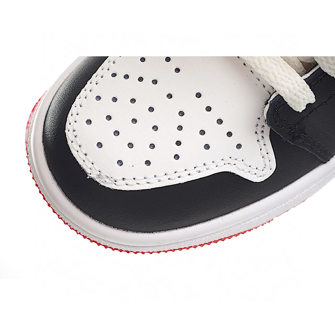 Nike Air Jordan 1 High Black and White Basketball Shoes 21