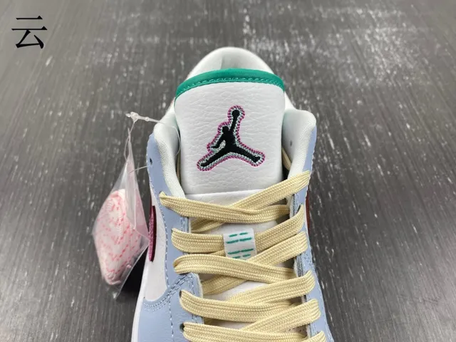 Nike Air Jordan 1 Low Multicolor Lifestyle Sneakers 4