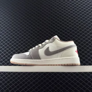 Nike Air Jordan 1 Low Off-White Gray Gum लाइफस्टाइल स्नीकर