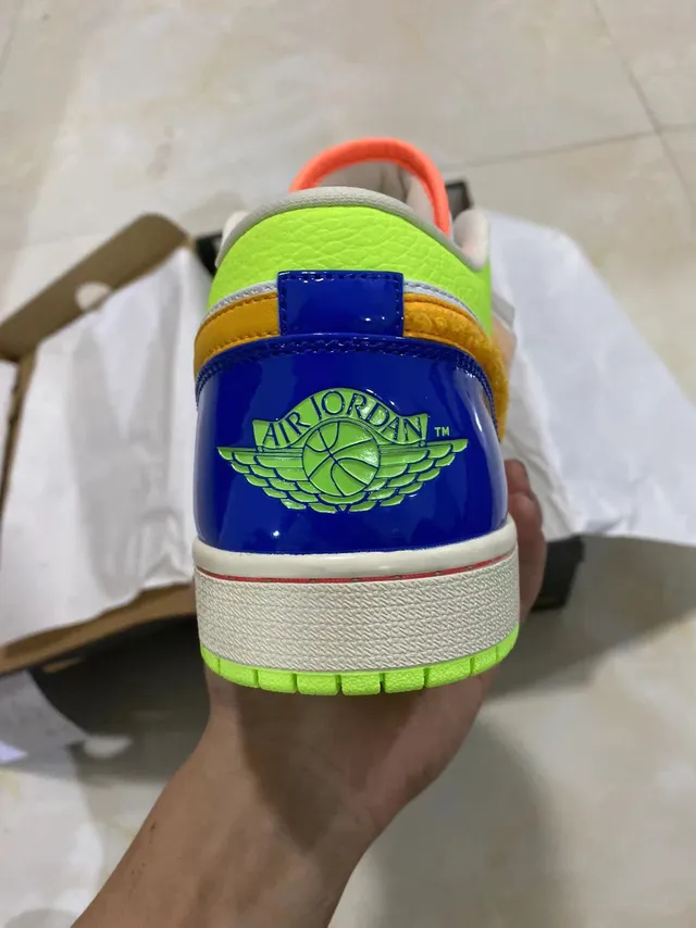 Nike Air Jordan 1 Multicolor Lifestyle Sneakers 7