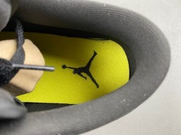 Nike Air Jordan 3 Elephant Print Black Yellow Lifestyle Sneakers 7
