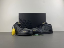 Nike Air Jordan 3 Elephant Print Black Yellow Lifestyle Sneakers 13