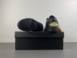 Nike Air Jordan 3 Elephant Print Black Yellow Lifestyle Sneakers 16