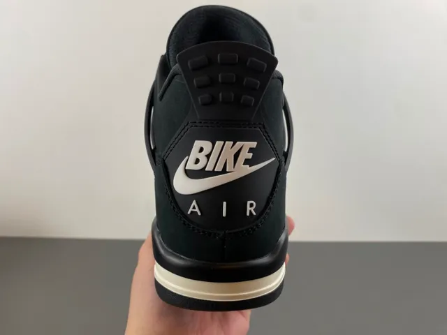 Nike Air Jordan 4 Black White Basketball Shoes 16