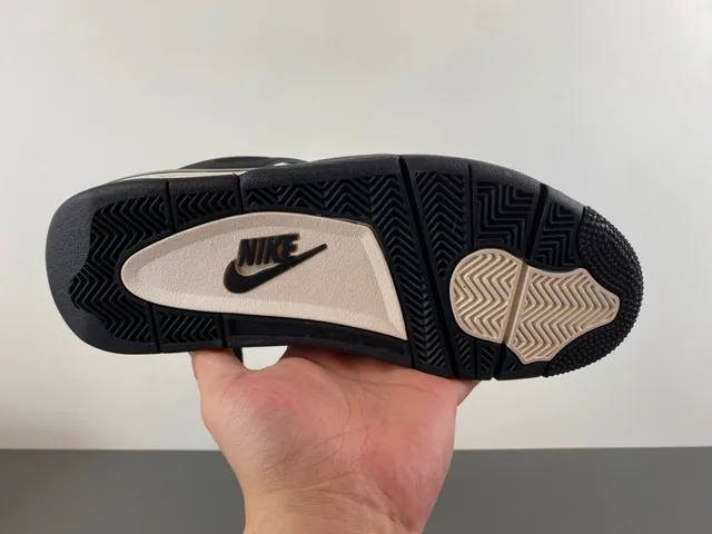 Nike Air Jordan 4 Black White Basketball Shoes 20