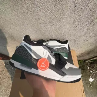Nike Air Jordan Legacy 312 সাদা ধূসর সবুজ লাইফস্টাইল স্নিকার্স